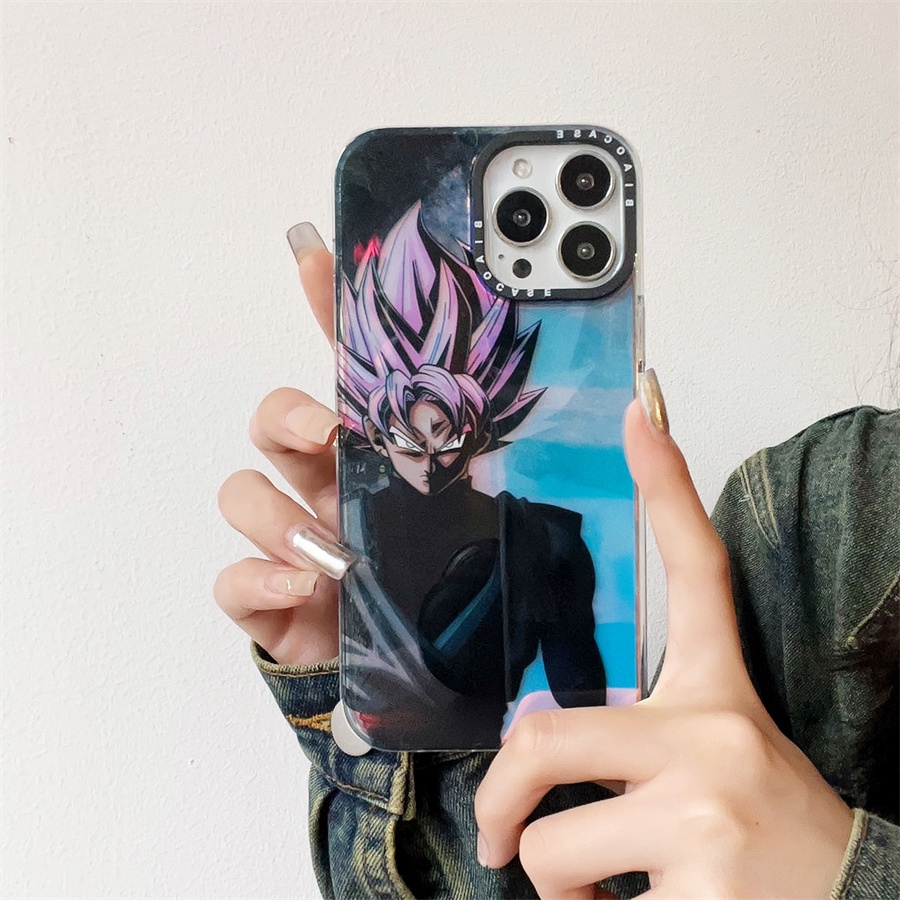 Ốp Điện Thoại Cứng Màu laser Họa Tiết Hoạt Hình dragon ball Cho iphone 15 pro max iphone 14 pro max iphone 13 pro max iphone 12 pro max iphone 11