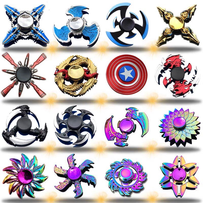 Con Quay Đồ Chơi Fidget Spinner Hợp Kim Kẽm - Đồ Chơi Spinner Cao Cấp