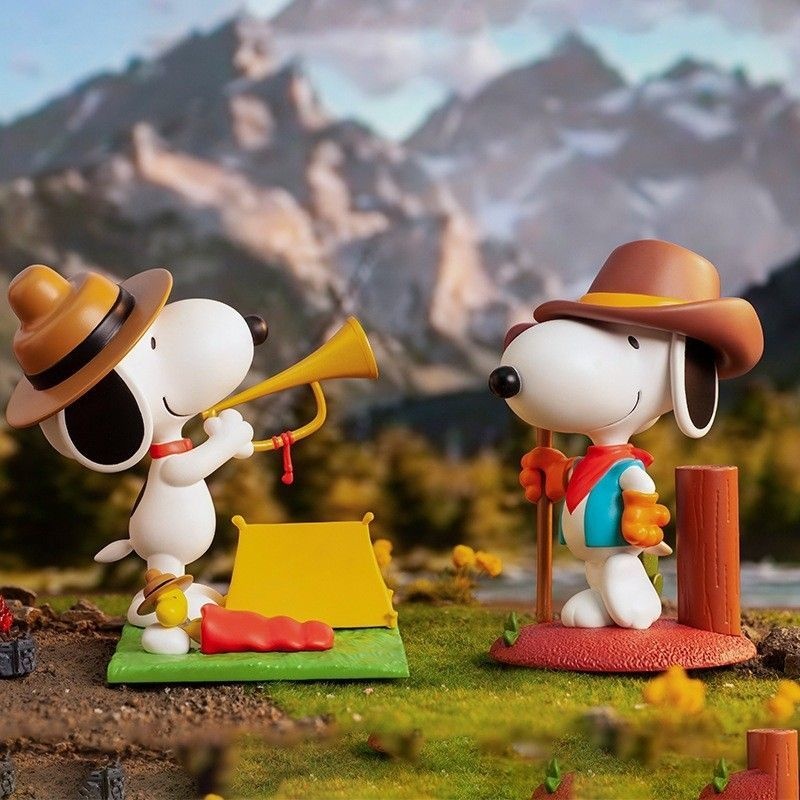 Mô Hình Búp Bê Snoopy Dễ Thương Dùng Trang Trí