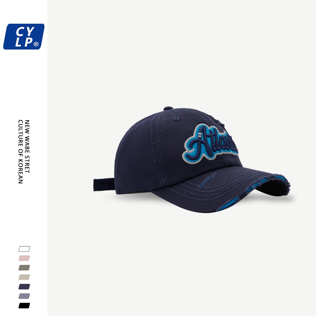 Mũ Lưỡi Trai Thêu Chữ Phong Cách Hiphop Thời Trang Âu Mỹ