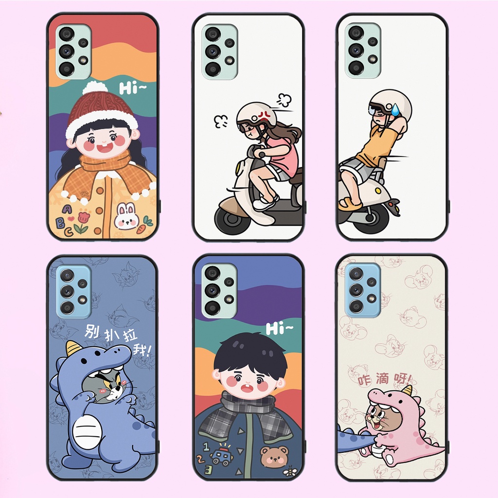 Ốp lưng Samsung A13 / A23 / A32 / A33 in hình dành cho các cặp đôi couple đáng yêu dễ thương