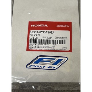 tem chữ fi xanh danh cho xe số 86531KYZ710ZA