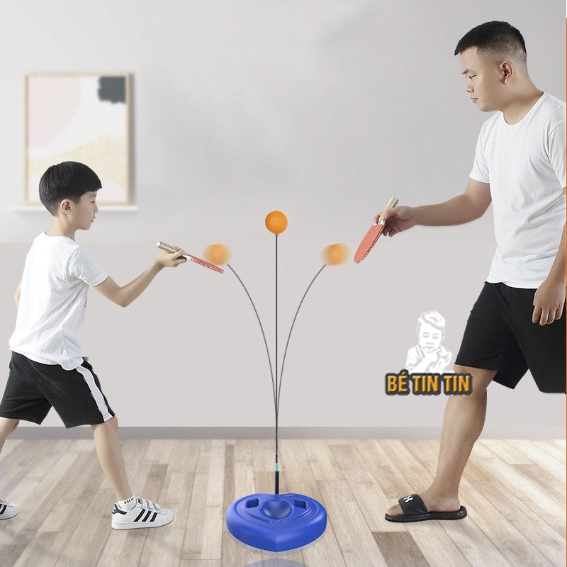 Bộ đôi vợt tennis và bộ đánh bóng bàn đồ chơi cho bé