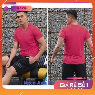 Áo thun thể thao nam cao cấp vải dày, áo thun lạnh nam