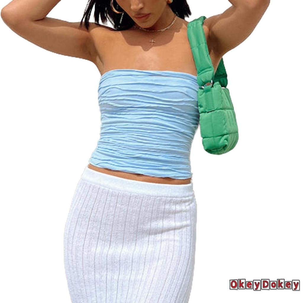 Áo Không Tay Hở Lưng Ôm Dáng Thời Trang Mùa Hè Cho Nữ