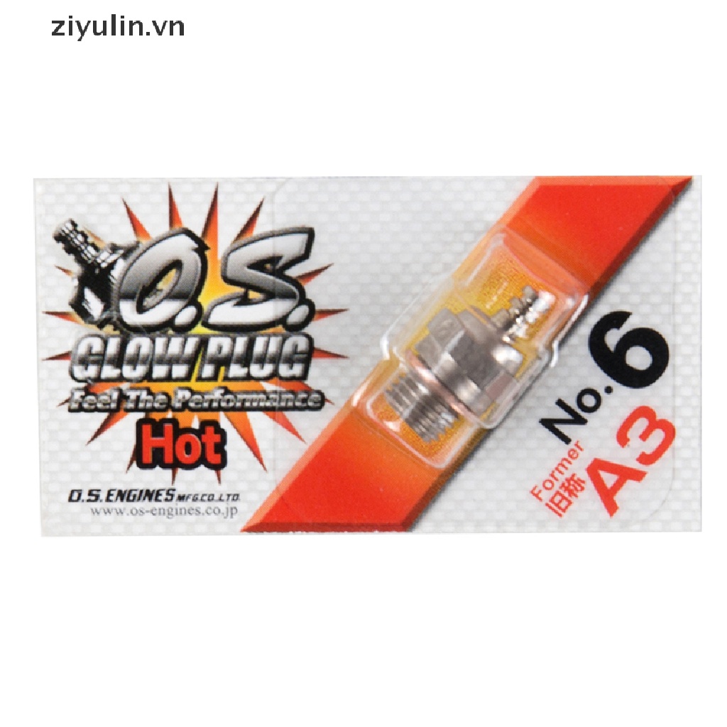 Phụ Kiện Phích Cắm Cho Máy Bay Điều Khiển A3 No.6 #Bugi Đánh Lửa Tiêu Chuẩn 6 Bóng Chuyên Dụng Cho Xe Hơi Điều Khiển Từ Xa