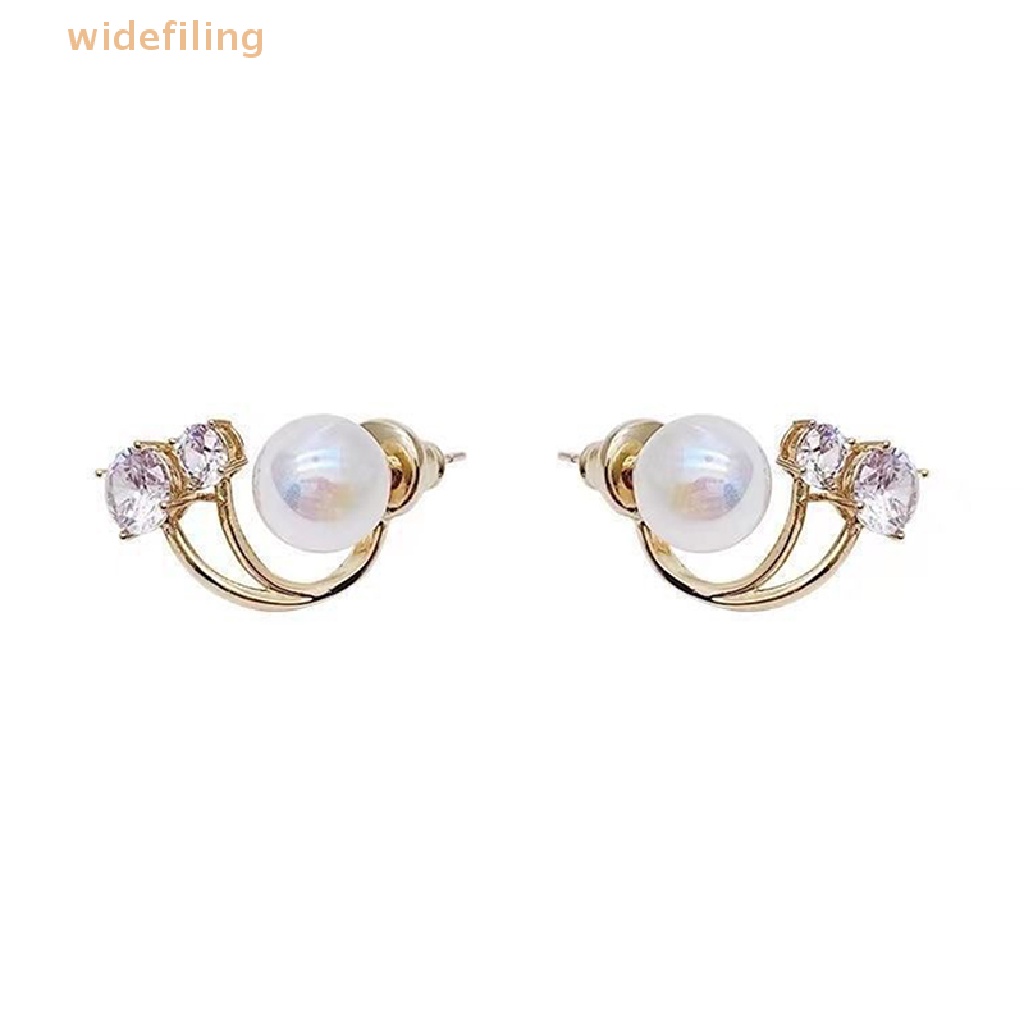 Bông Tai Đính Ngọc Trai Thời Trang Dành Cho Nữ