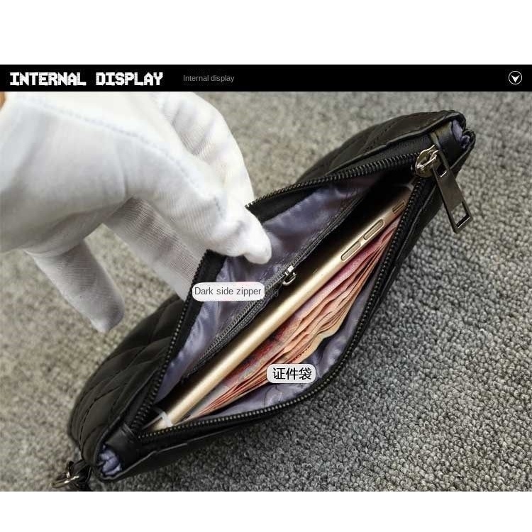 Ví Dài Đa Năng Có Khóa Kéo Đính Đá Thời Trang Dành Cho Nữ