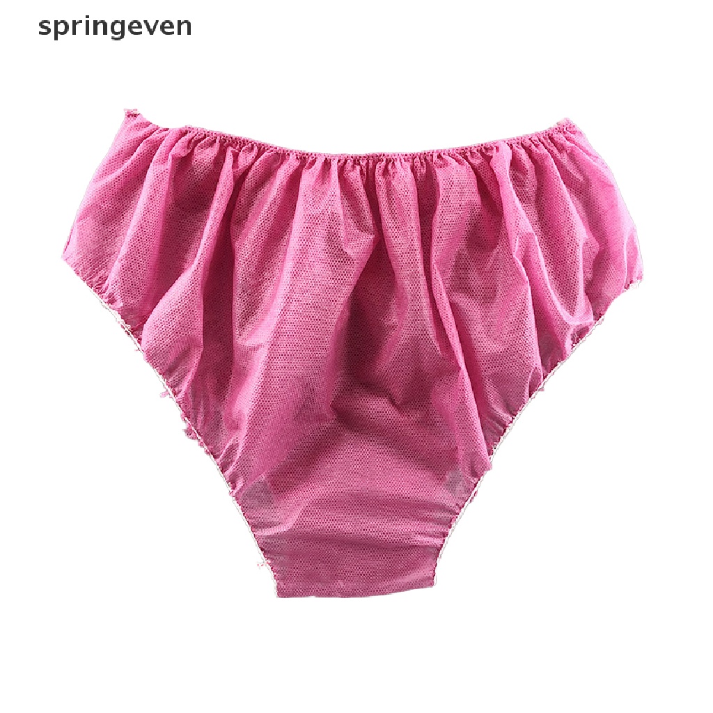 Set 10 Quần Lót Cotton Không Dệt Dùng Một Lần Cho Phụ Nữ Sau Sinh