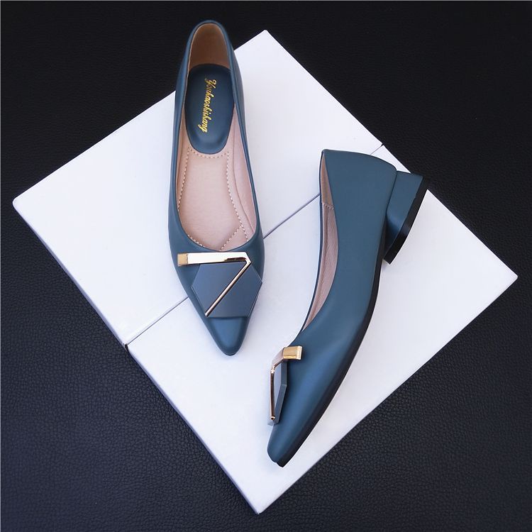 Giày Cao Gót Mũi Nhọn Đế Dày Mềm Mại Thời Trang Cho Nữ Size 33-42