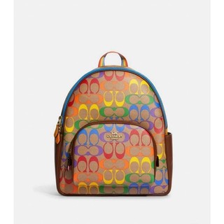 Balo nữ Coach Court Rainbow cầu vồng