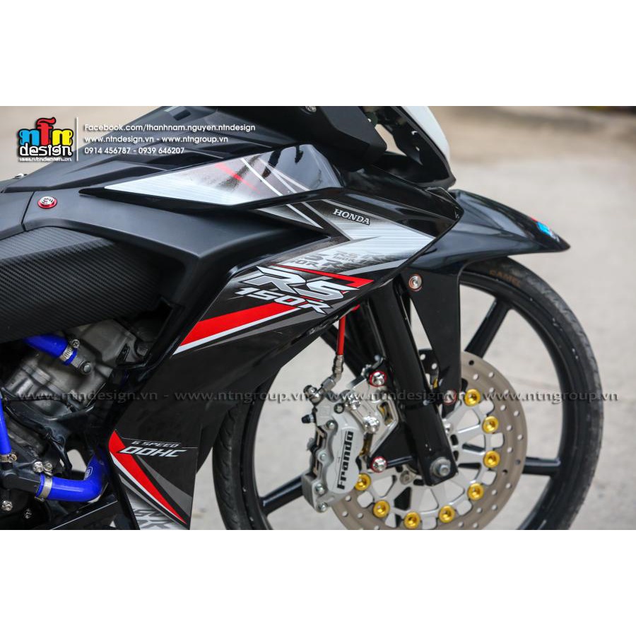 Tem rời Winner V1 mẫu RS 150 đỏ trắng siêu hot 2023