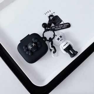 For jbl live pro2 headphones protective case creative kaws keychain pendant jbl t230nc soft case jbl wace buds pure color silicone soft case protective case jbl wave100 tws cover soft case