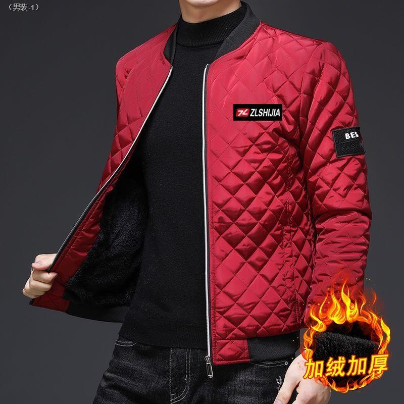 Hàng Có Sẵn Miễn Phí Vận Chuyển Áo Khoác Phao Có Đệm Lót Thời Trang Thu Đông Trẻ Trung Cho Nam