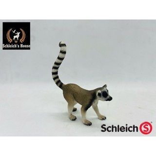 Mô hình động vật , đồ chơi con vật Schleich chính hãng Khỉ Vượn cáo đuôi vòng 14827 - Schleich House