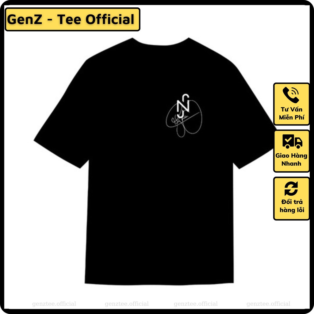 Áo thun chữ kí Neymar JR, phong cách trẻ trung năng động form rộng nam nữ đủ size