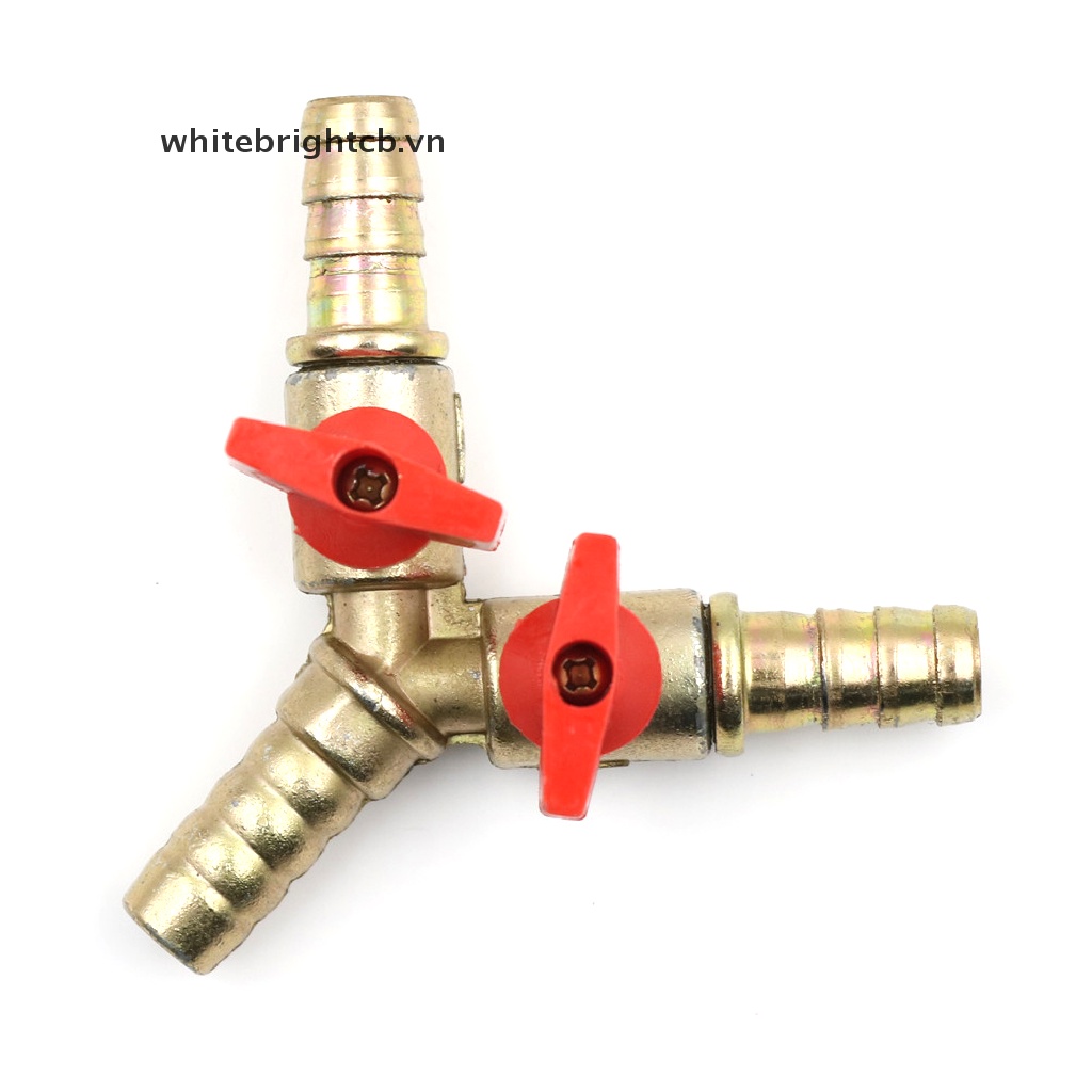 Van Bi Chữ Y 3 / 8 "10mm Bằng Đồng Thau Chuyên Dụng Cho Trang Trí / Nhà Cửa Đầu Nối Ống Van Khí gas Hình Chữ Y Bằng Đồng ThauÁo Thun 3 Cách 3 Chiều Dáng Chữ Y Im Lặng