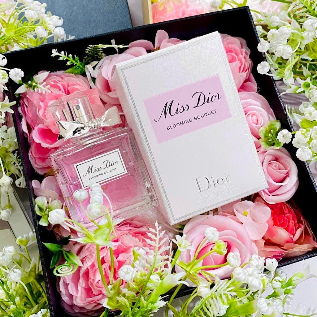 Nước Hoa NữMiss Dior Blooming Bouqet 100ml ( Set quà tặng Kèm Box Như hình )