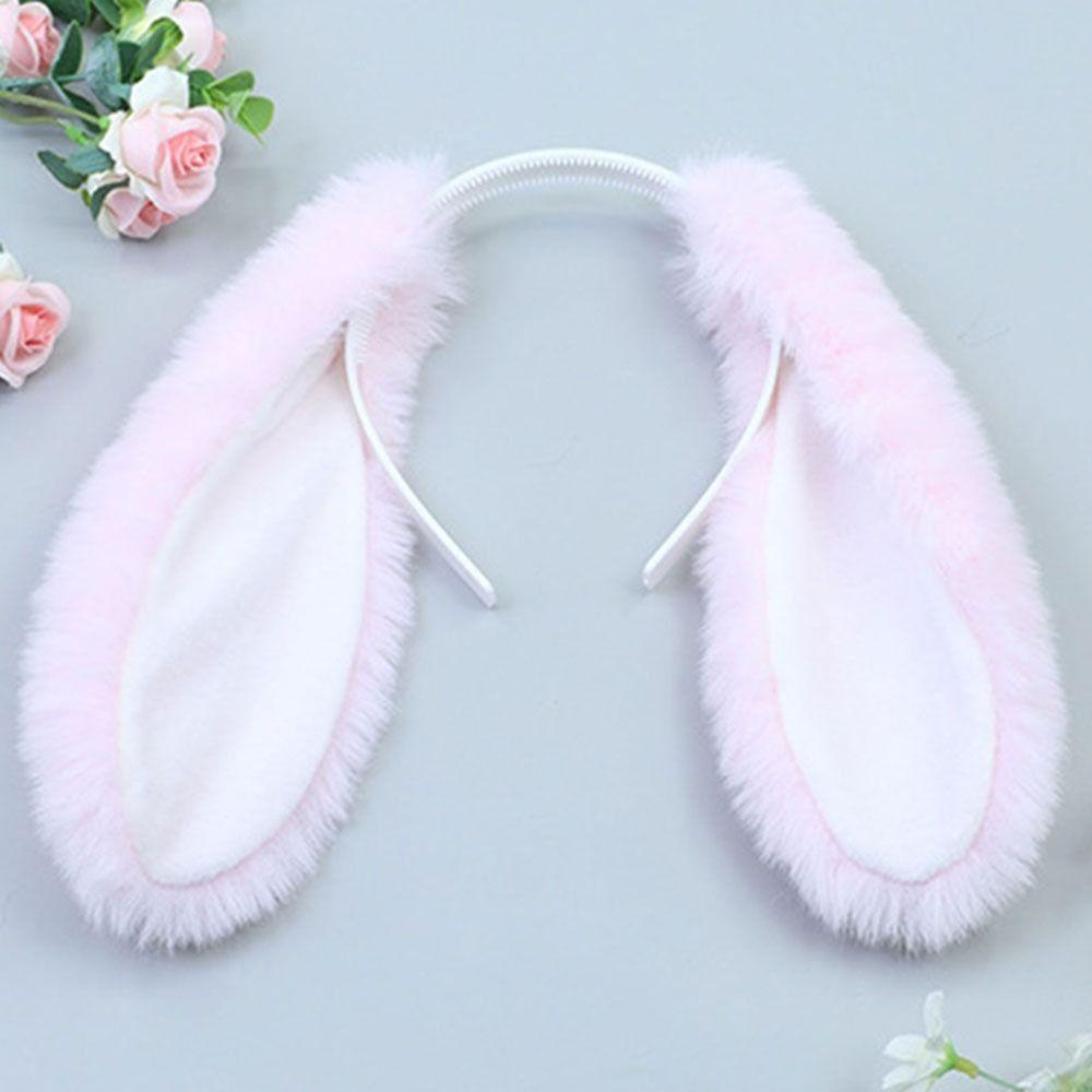 LOMBARD Cài Tóc Tai Thỏ Hoạt Hình Dễ Thương Dành Cho Nữ