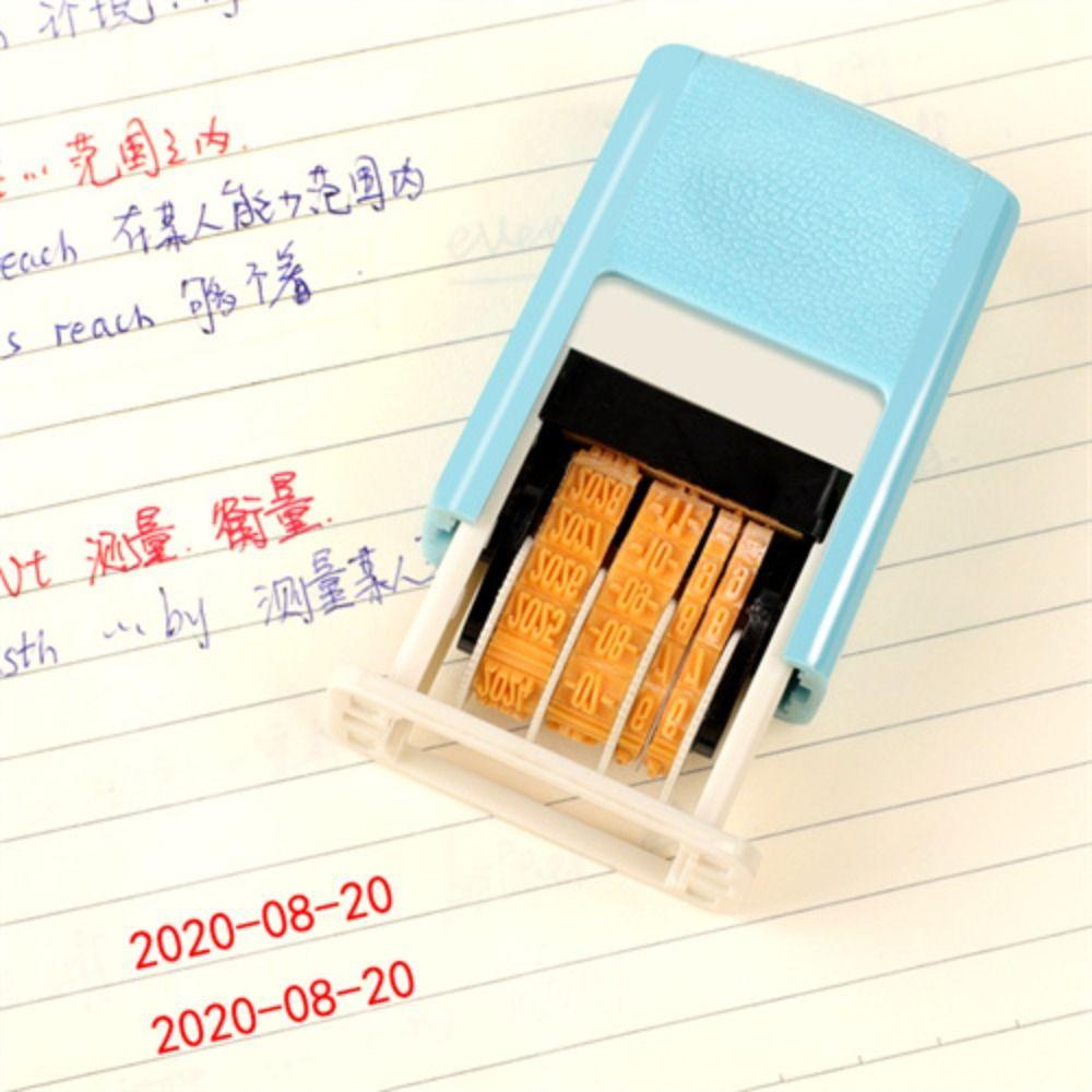 Con Dấu Tự Đóng Tem Ngày Tháng 4mm Thông Dụng DIY