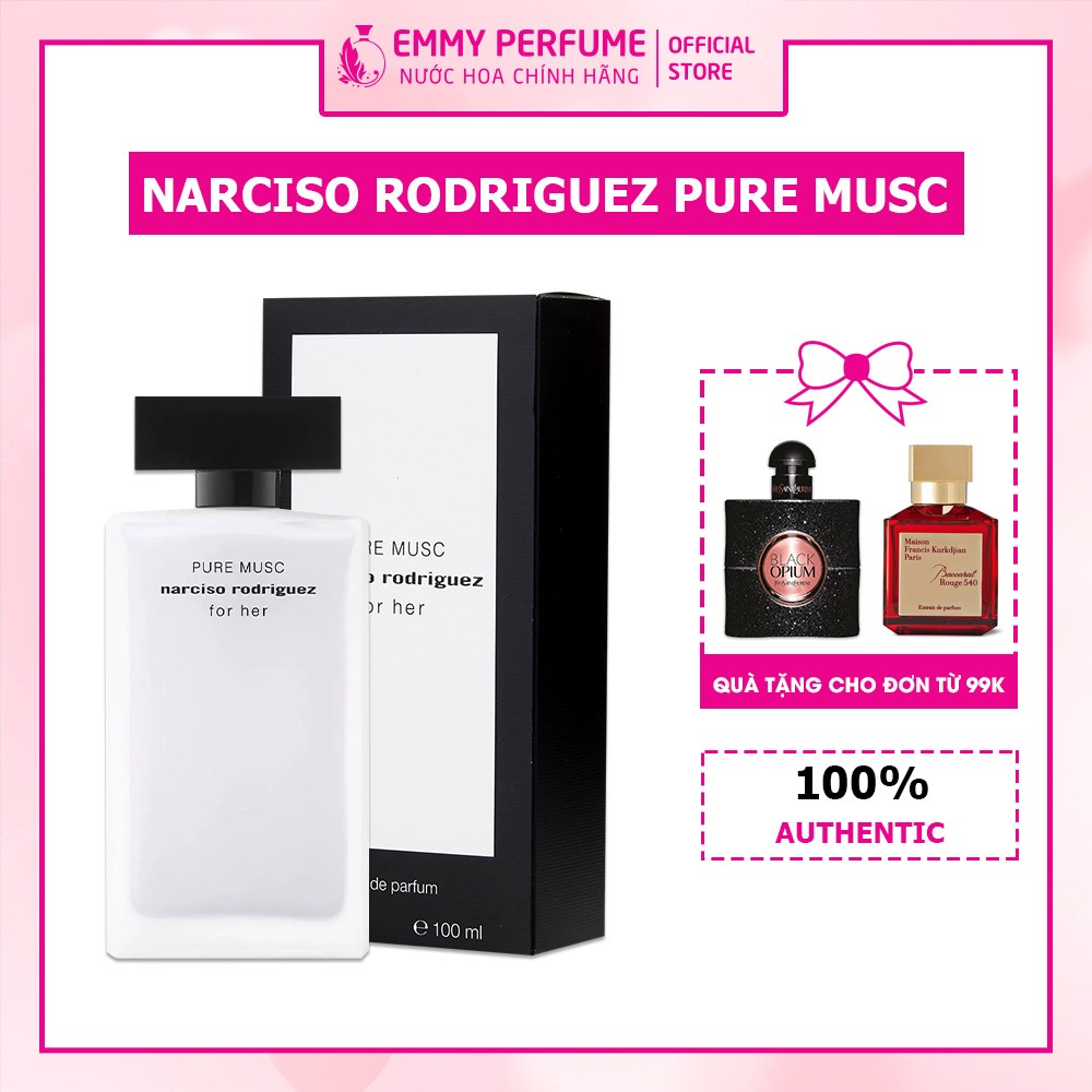 Nước hoa nữ hương Phấn Narciso Rodriguez ᴘᴜʀᴇ ᴍᴜsᴄ - Narciso Trắng - EmmyPer