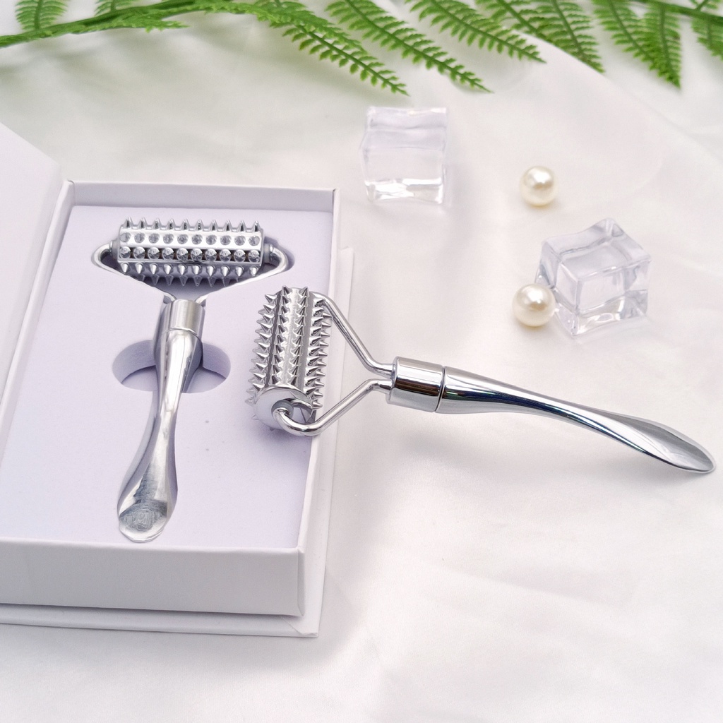 Thanh Lăn Kim Mát Xa Mắt Bằng Kim Loại Tiện Dụng