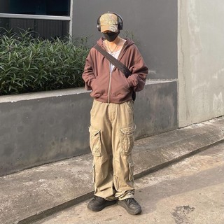 Áo Khoác Hoodie nỉ bông Form Boxy/ Premiun Hoodie Brown Cotton
