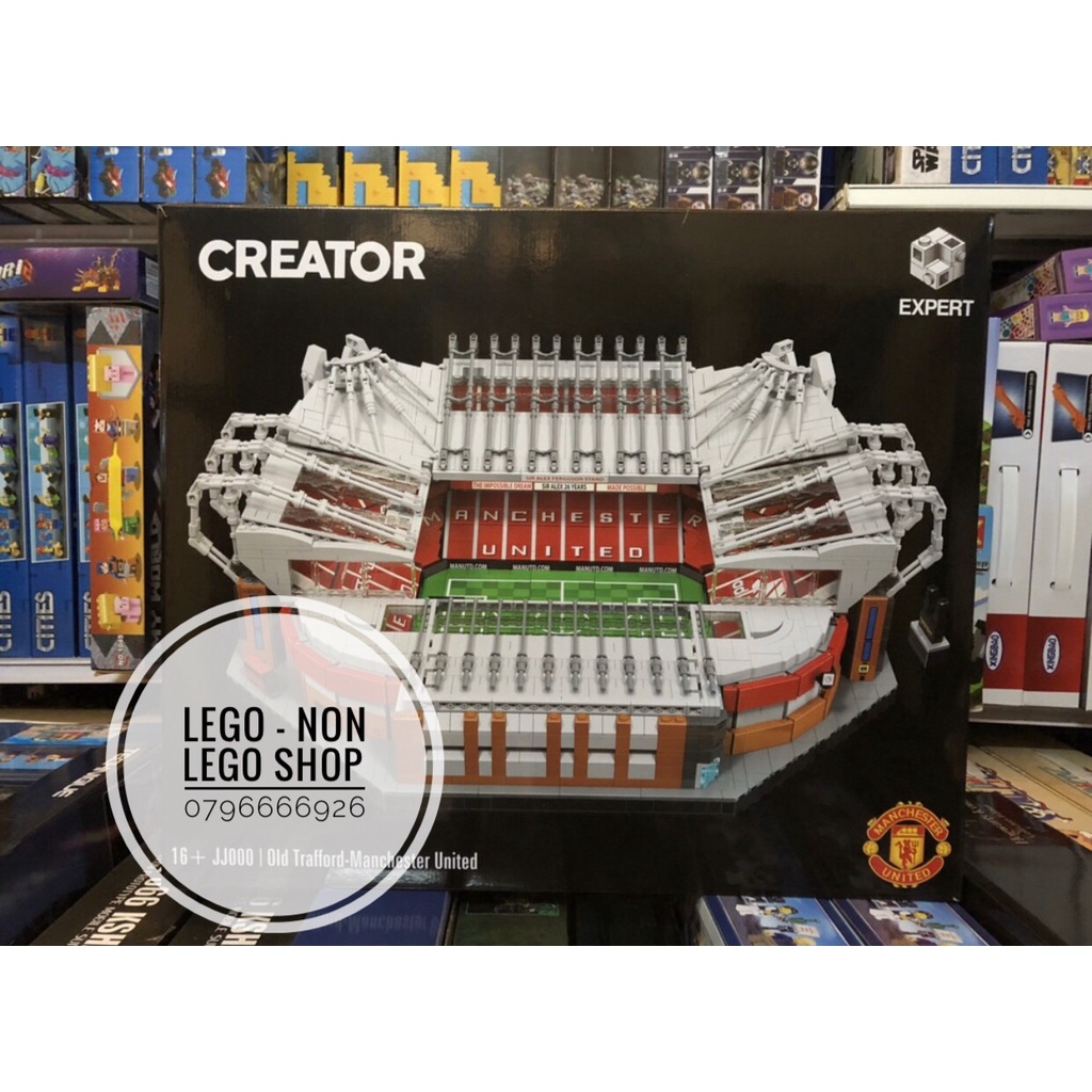 Xếp Hình Leji 10202 Sân Vận Động Old Trafford Của Manchester 3908 Mảnh