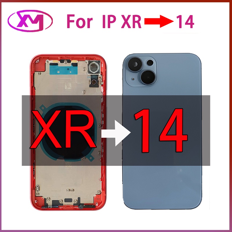 Nắp Lưng Điện Thoại iPhone XR Sang 14 Thay Thế Chuyên Dụng Cho