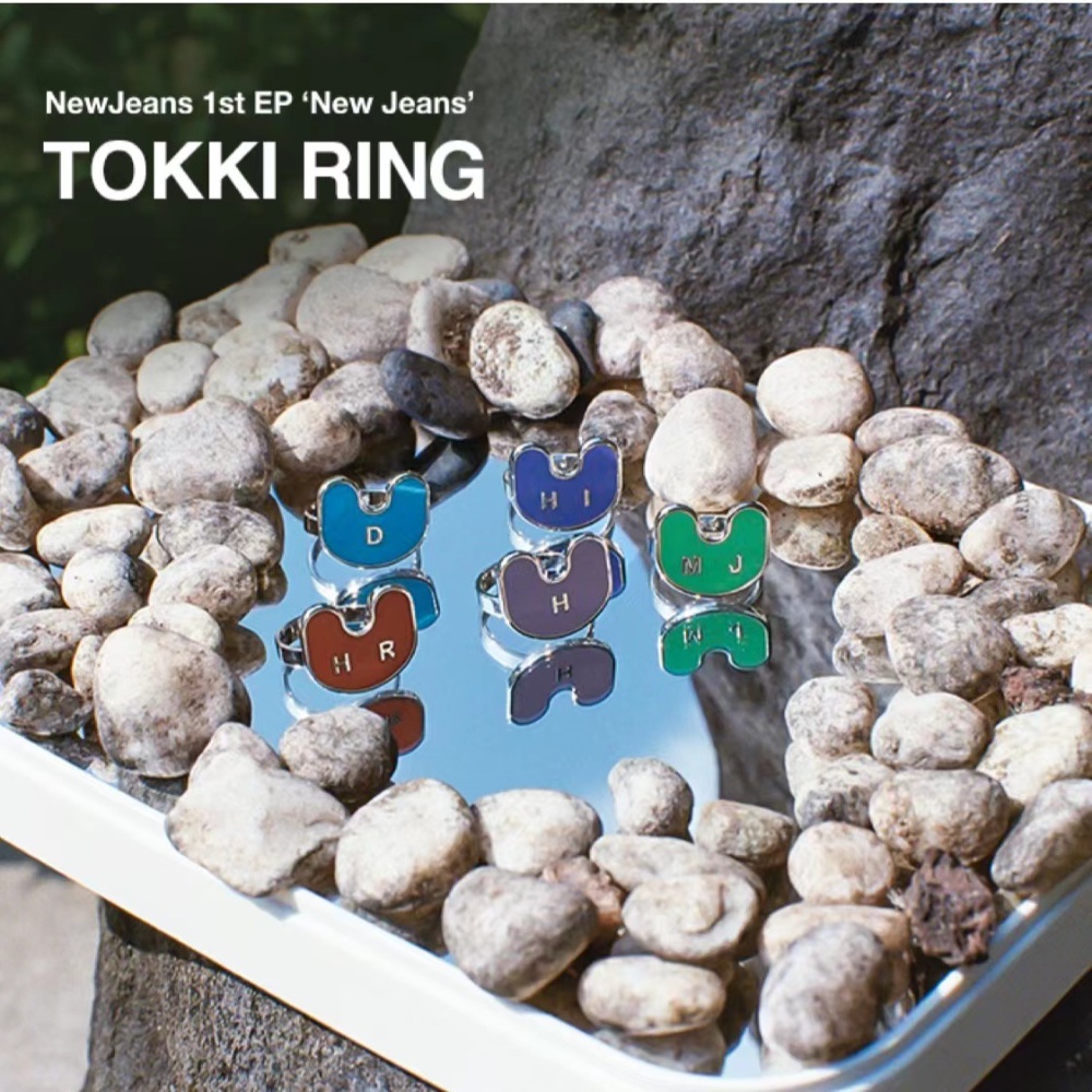 Nhẫn Thời Trang Kpop 1st EP Tokki Cho Nữ