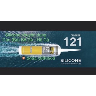 Keo silicone dán bể cá - hồ cá