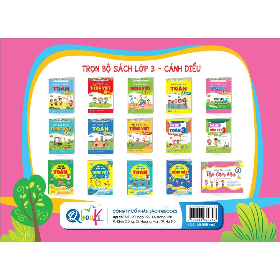 Sách - Hướng dẫn cách viết TẬP LÀM VĂN Lớp 3 - Cánh Diều - Cả năm  - Bản Quyền