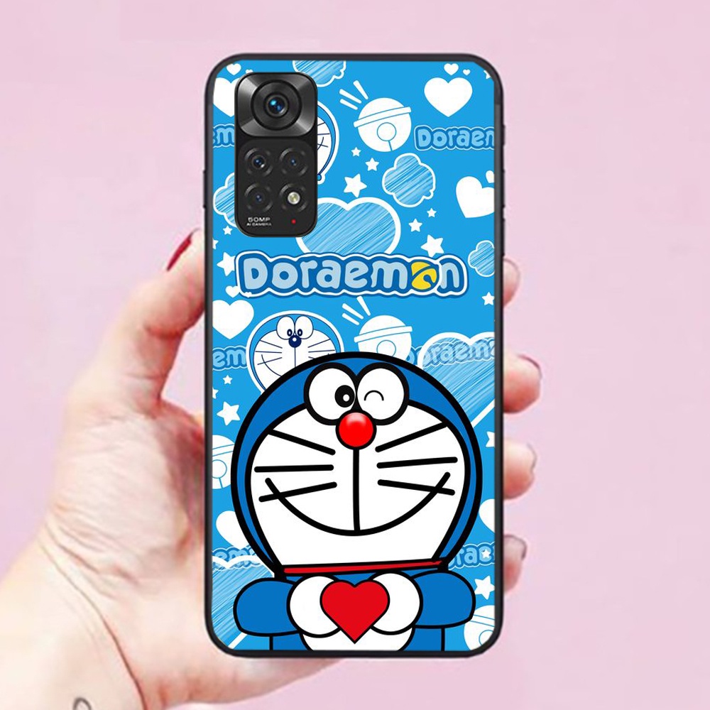 Ốp lưng điện thoại Xiaomi Redmi Note 11 / 11S / 11T / 11 T Pro / 10 / 10C / 10A hoạt hình dorêmon siêu dế thương