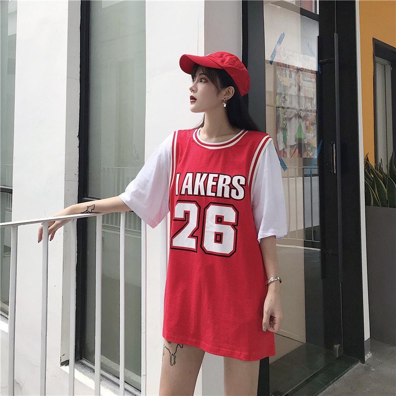 Áo thể thao bóng rổ I AKERS Chất su cottonn Fom 67kg đổ lại mặc ok 3 màu đỏ. Xanh .