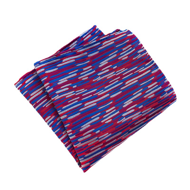 Khăn tay lụa EFAN màu trơn hình vuông bỏ túi thích hợp làm quà tặng đám cưới/sinh nhật cho nam