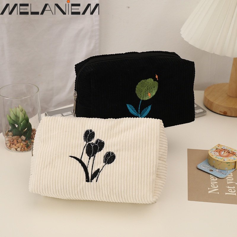 Túi Đựng Bút / Đồ Trang Điểm Sức Chứa Lớn Tiện Dụng Khi Đi Du Lịch
