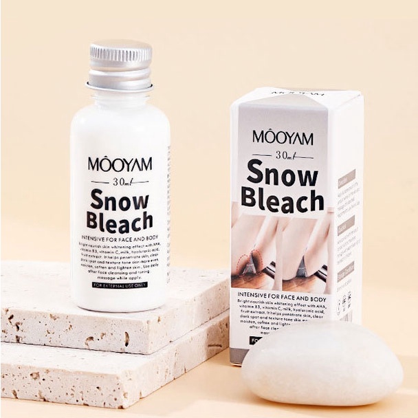 Kem làm trắng da toàn thân snow bleach cream 30ml Làm trắng da vùng dưới cánh tay, mông, đùi, khớp, vùng kín