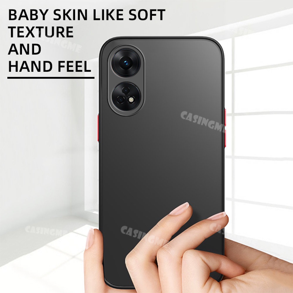 Ốp Điện Thoại Silicon Nhám Trong Suốt Chống Sốc Cho Oppo Reno8 T 5G Reno8T Reno 8T 8 T T8 8 8T 8Z 8Pro T Z Pro 4G 5G