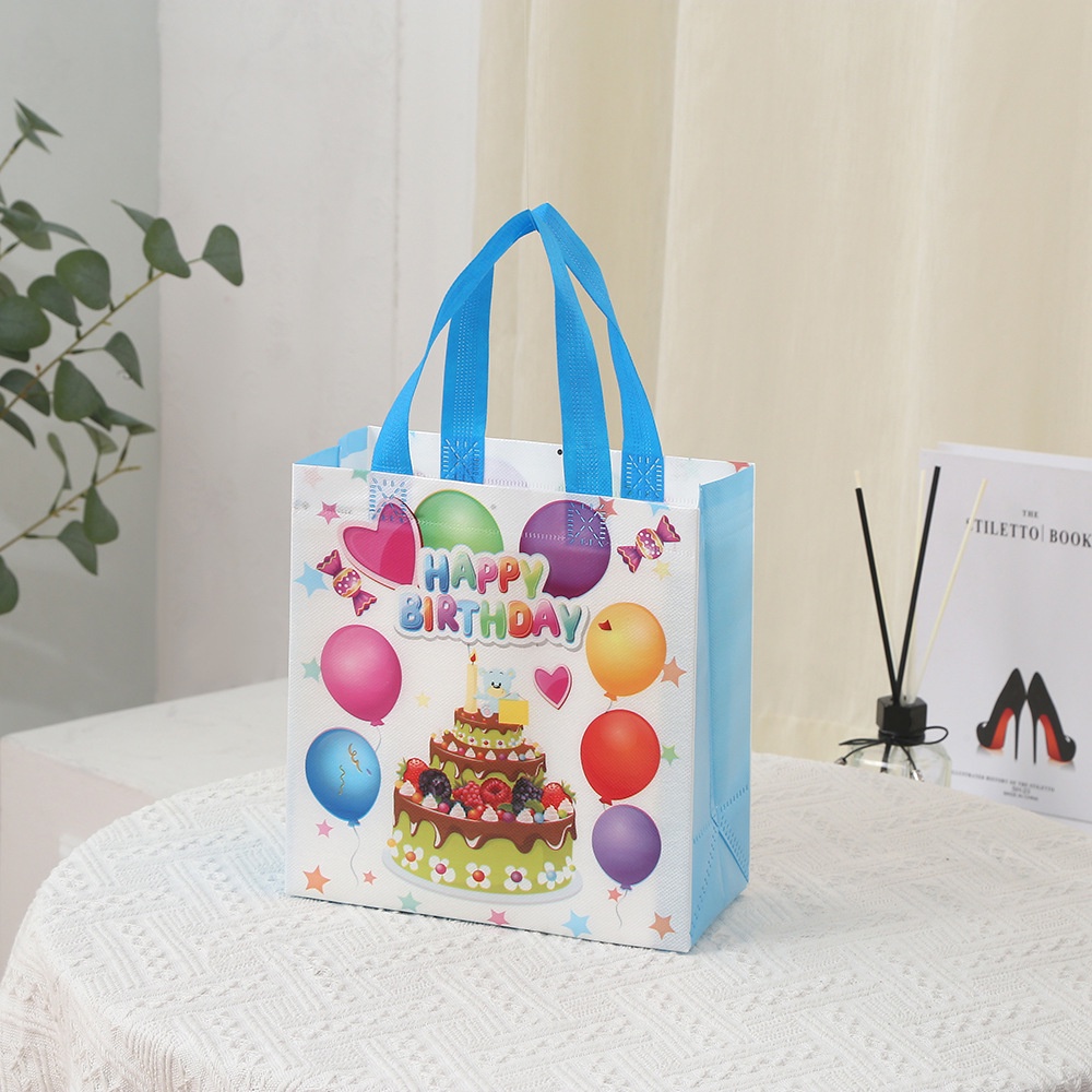 Túi Đựng Kẹo Bằng Vải Không Dệt Hàng Mới Dành Cho Tiệc Sinh Nhật Trẻ Em