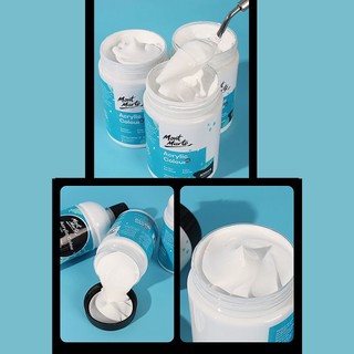 Màu Acrylic Mont Marte 300ml Đen/Trắng