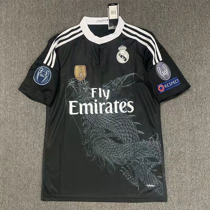 Áo Sweater Real Madrid Tay Ngắn Phong Cách retro 14 / 15