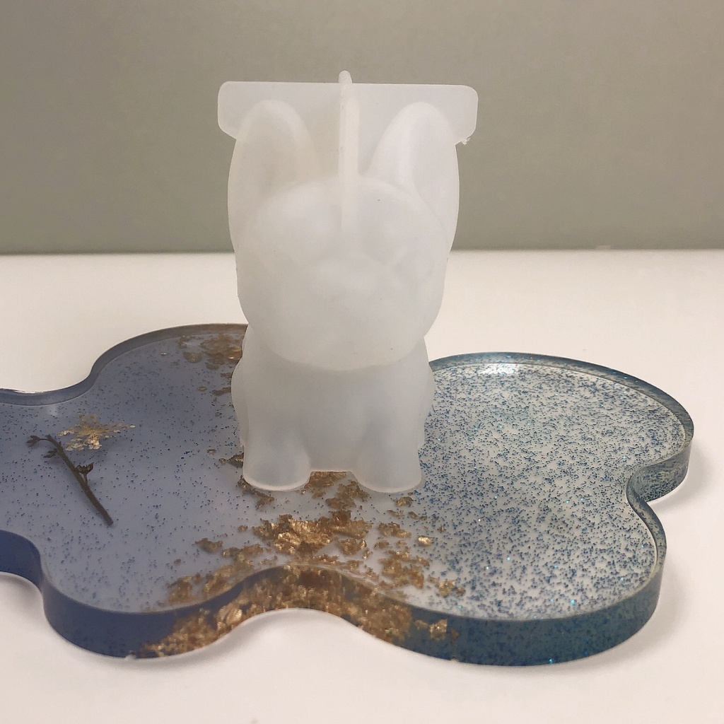 Hoạt Hình Khuôn Nhựa epoxy Hình Gấu pooh / Hà Mã / Chó Bull / Sư Tử Dễ Thương