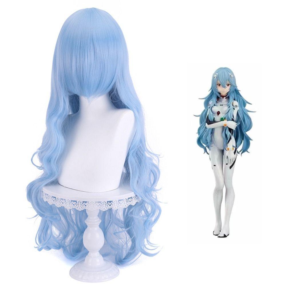LOMBARD Tóc Giả Hóa Trang Nhân Vật Rei Ayanami Bằng EVA Vô Hình Không Đường May