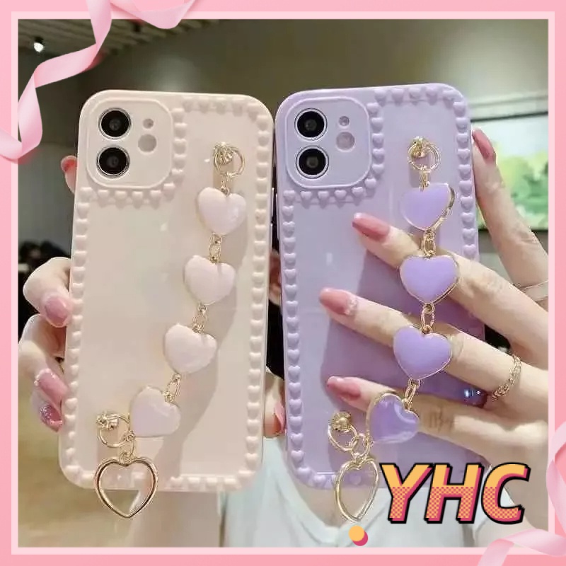 Ốp lưng phone Dây chuyền tình yêu tím mơ ước cao cấp iPhone 6 / 6S / 6splus / se / 7 / 7plus / 8 / 8plus / X / xs / xsmax / 11 / 12 / 13 / 14 / Plus / pro /pro max-020