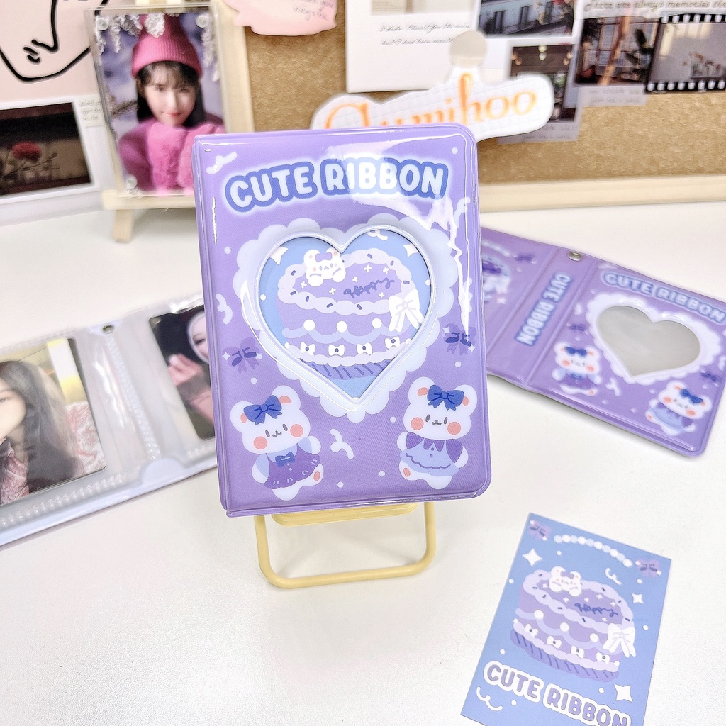 Collect Book mini Album ảnh sưu tầm Lomo card kpop Polaroid 3-inch