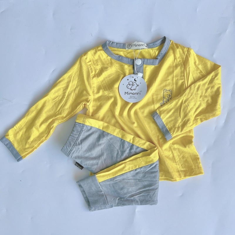 Set bộ tay dài quần dài mimonri cho bé trai và bé gái 5-18kg