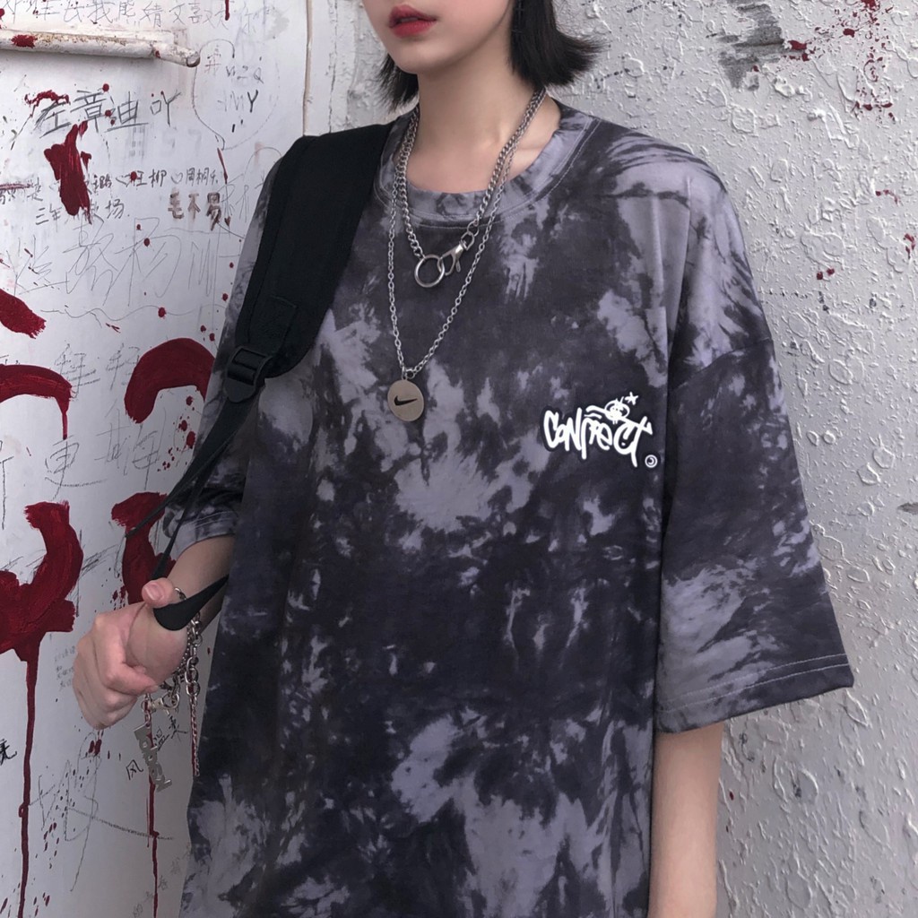 {ORDER} Áo thun tie dye form rộng ulzzang street style Hàn