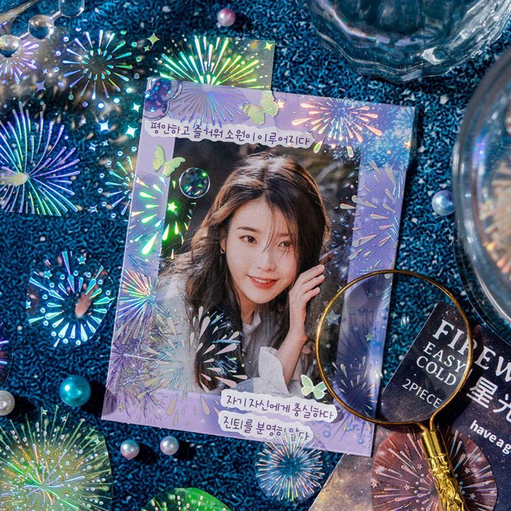 AUGUSTINA Miếng Dán Trang Trí Điện Thoại Phong Cách Vintage Hàn Quốc DIY