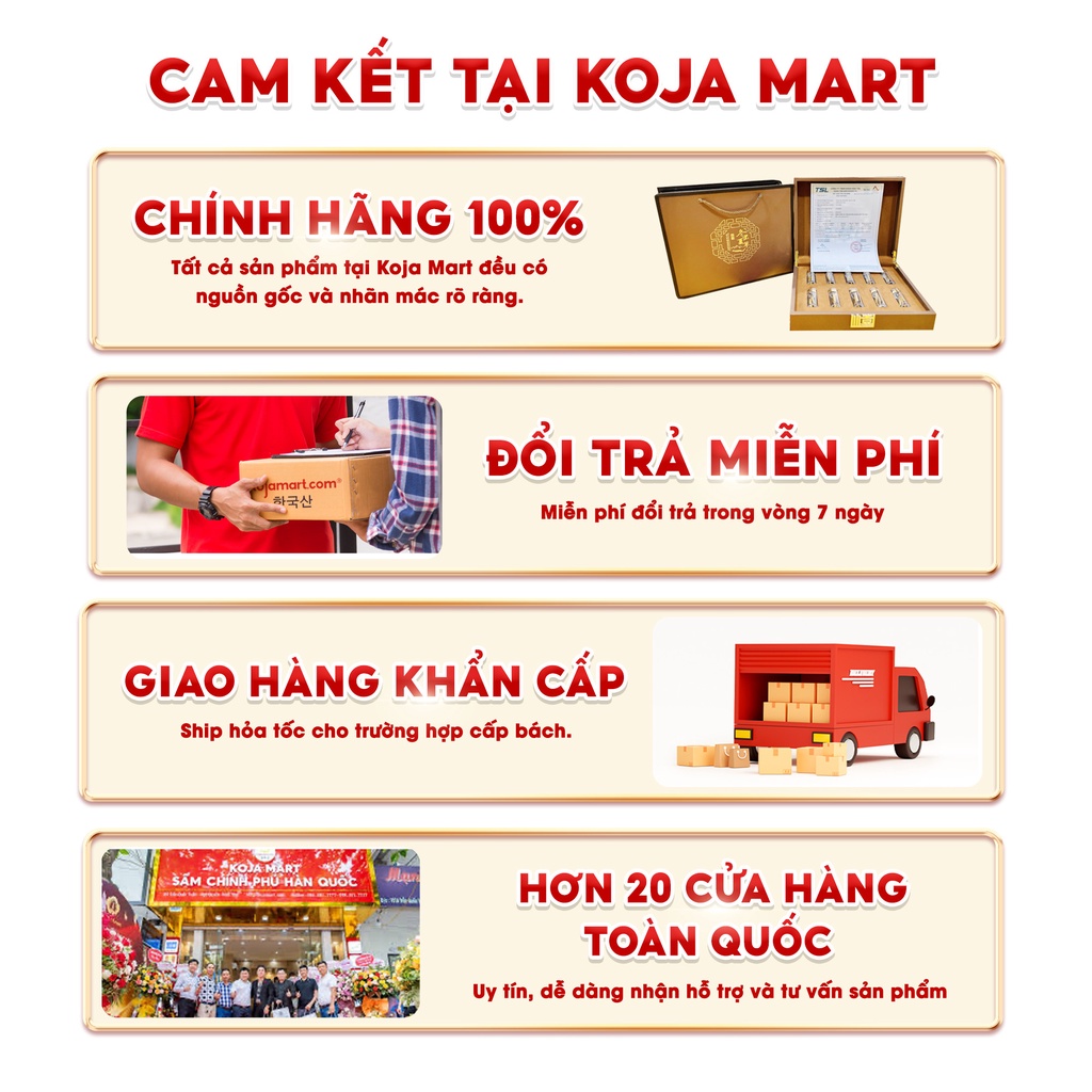 Hồng Sâm Chính Phủ Cắt Lát Tẩm Mật Ong KGC Cheong Kwan Jang Hộp 12 gói x 20g