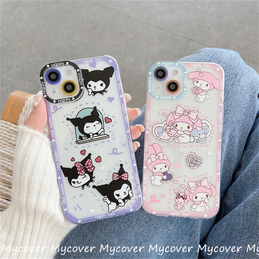 Ốp Điện Thoại Silicon Họa Tiết Hoạt Hình Dễ Thương Chống Sốc Cho Iphone 11 12 13 14 Pro Max X Xr Xs 8 7 6 Plus SE 2020
